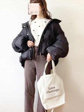 TOMOさん（レディース・154cm）の冬コーディネート