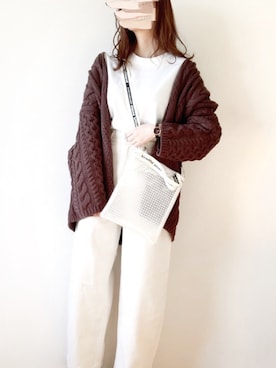TOMOさん（レディース・154cm）の冬コーディネート