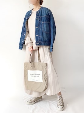 TOMOさん(レディース・154cm)の春コーディネート