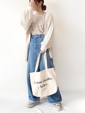 TOMOさん（レディース・154cm）の春コーディネート