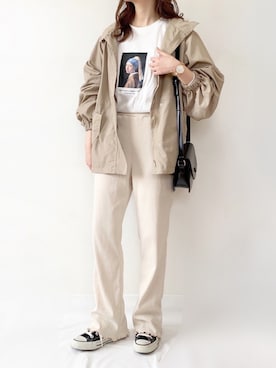 「voov」｜TOMOさん（レディース・154cm）の春コーディネート
