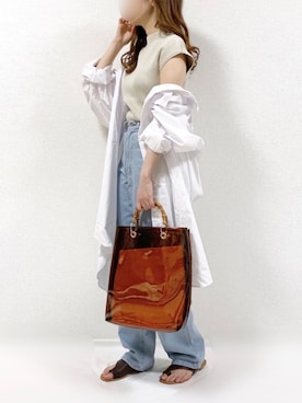 TOMOさん（レディース・154cm）の春コーディネート