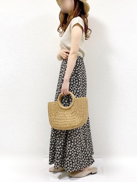 「tiptop」｜TOMOさん（レディース・154cm）の夏コーディネート