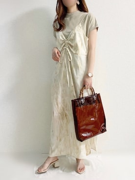 TOMOさん（レディース・154cm）の夏コーディネート