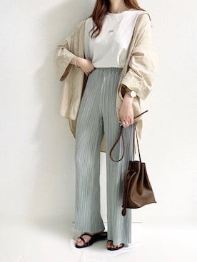 TOMOさん(レディース・154cm)の夏コーディネート