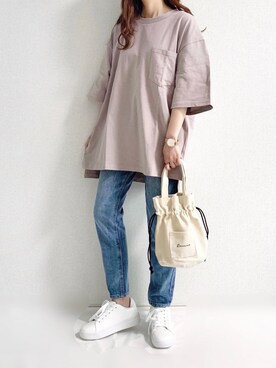 「Alto（アルト）のアイテム」を使った、TOMOさん（レディース・154cm）の夏コーディネート