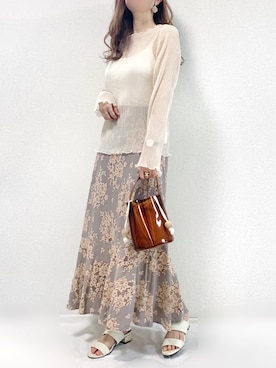 TOMOさん（レディース・154cm）の夏コーディネート