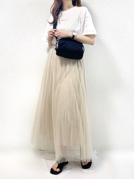 TOMOさん（レディース・154cm）の夏コーディネート