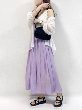 TOMOさん（レディース・154cm）の夏コーディネート