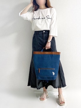 「Alto（アルト）のアイテム」を使った、TOMOさん（レディース・154cm）の夏コーディネート