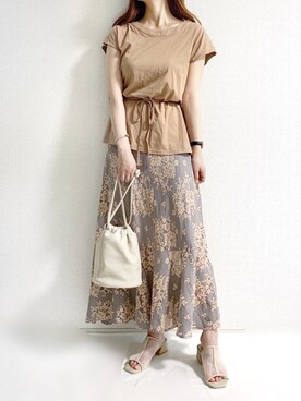 TOMOさん（レディース・154cm）の夏コーディネート