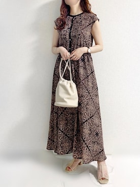 「Alto（アルト）のアイテム」を使った、TOMOさん（レディース・154cm）の夏コーディネート