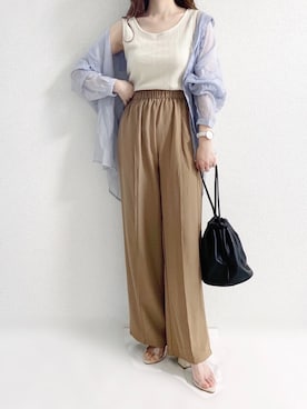 「Alto（アルト）のアイテム」を使った、TOMOさん（レディース・154cm）の夏コーディネート