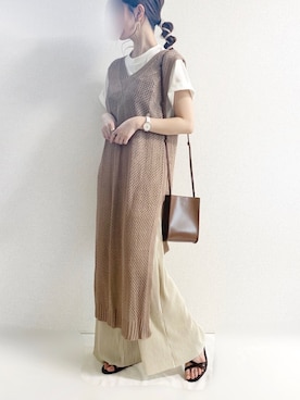 「Alto（アルト）のアイテム」を使った、TOMOさん（レディース・154cm）の夏コーディネート