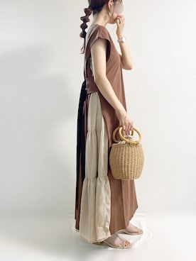 「Alto（アルト）のアイテム」を使った、TOMOさん（レディース・154cm）の夏コーディネート