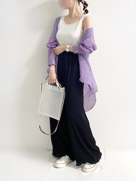 TOMOさん（レディース・154cm）の夏コーディネート