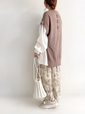 TOMOさん（レディース・154cm）の秋コーディネート