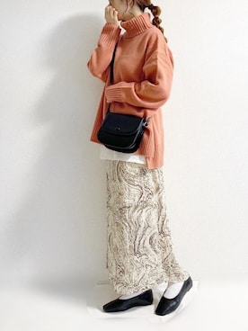 TOMOさん（レディース・154cm）の秋コーディネート