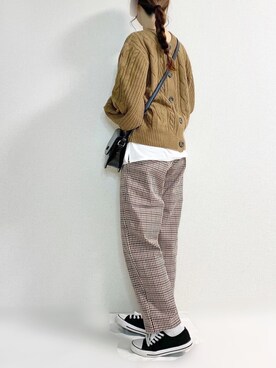 TOMOさん（レディース・154cm）の秋コーディネート