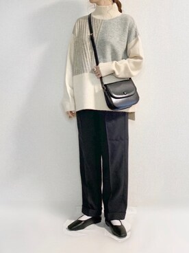 TOMOさん（レディース・154cm）の秋コーディネート