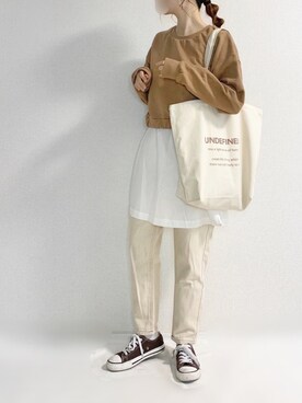 「Kii（キー）のアイテム」を使った、TOMOさん（レディース・154cm）の秋コーディネート