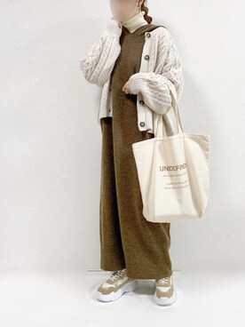 「Kii（キー）のアイテム」を使った、TOMOさん（レディース・154cm）の秋コーディネート