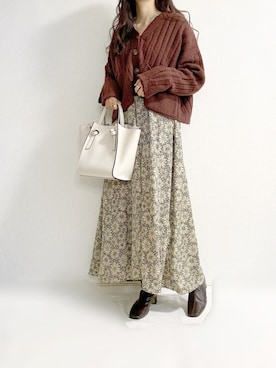 TOMOさん(レディース・154cm)の冬コーディネート