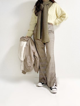 TOMOさん（レディース・154cm）の冬コーディネート