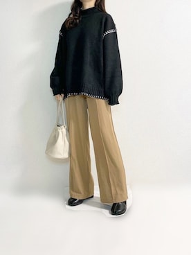 「La-gemme」｜「アイテム（ブーツ）」を使った、TOMOさん（レディース・154cm）の冬コーディネート