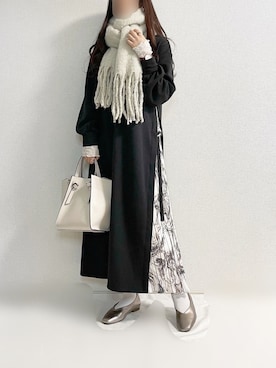 「Orobianco（オロビアンコ）のアイテム（腕時計）」を使った、TOMOさん（レディース・154cm）の冬コーディネート