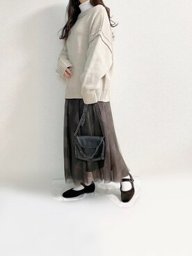 「マルチWAY」｜TOMOさん（レディース・154cm）の冬コーディネート