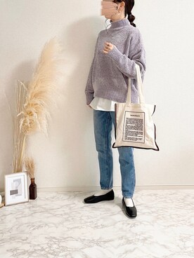 TOMOさん（レディース・154cm）の冬コーディネート