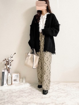 TOMOさん（レディース・154cm）の冬コーディネート