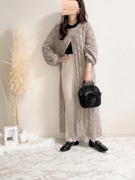 「shopnikoniko」｜TOMOさん（レディース・154cm）の冬コーディネート