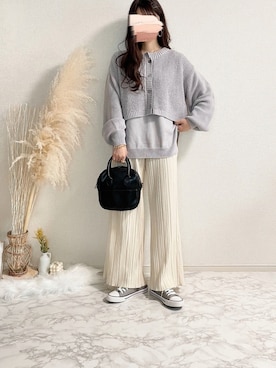 「shopnikoniko」｜TOMOさん（レディース・154cm）の春コーディネート