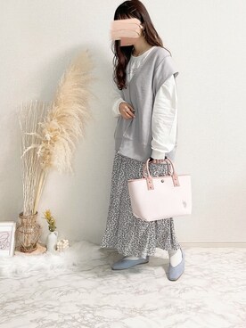 TOMOさん(レディース・154cm)の春コーディネート