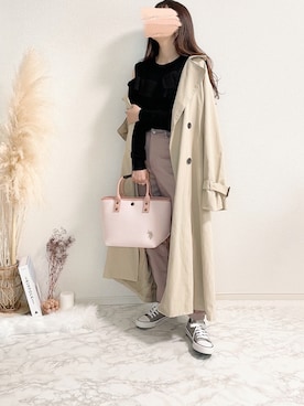 TOMOさん(レディース・154cm)の春コーディネート