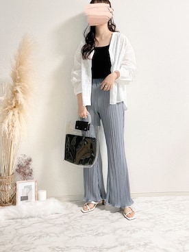 TOMOさん（レディース・154cm）の春コーディネート