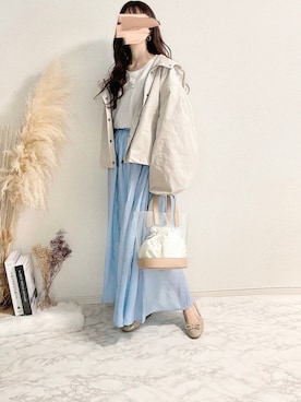 「MODE ROBE(MODE ROBE)」｜TOMOさん（レディース・154cm）の春コーディネート