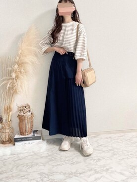 TOMOさん（レディース・154cm）の春コーディネート