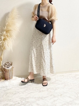 TOMOさん（レディース・154cm）の春コーディネート