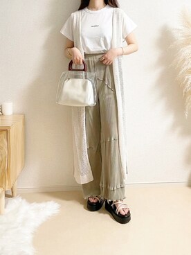 TOMOさん（レディース・154cm）の春コーディネート