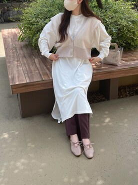 「tiptop」｜TOMOさん（レディース・154cm）の春コーディネート