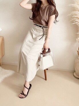 TOMOさん（レディース・154cm）の夏コーディネート