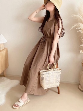 TOMOさん（レディース・154cm）の夏コーディネート