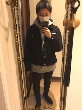 「MARCELO BURLON（マルセロ・バーロン）のアイテム（PC・スマホグッズ/家電）」を使った、KENTA.Kさん（メンズ・170cm）の春コーディネート