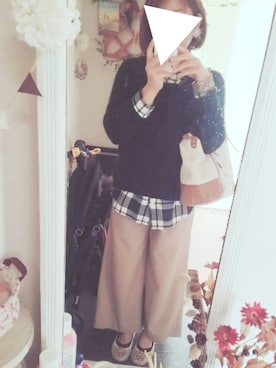 「rps（アールピーエス）のアイテム（シューズ）」を使った、ma.coさん（レディース・146cm）の冬コーディネート