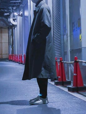 「CLANE（クラネ）のアイテム（パンツ）」を使った、D.Kさん（メンズ・179cm）の冬コーディネート