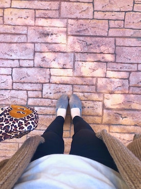 𝔸 ◡̈ さん（レディース・157cm）の秋コーディネート