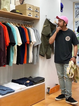「converse skateboarding」｜101はらだいきさん（メンズ・176cm）の春コーディネート